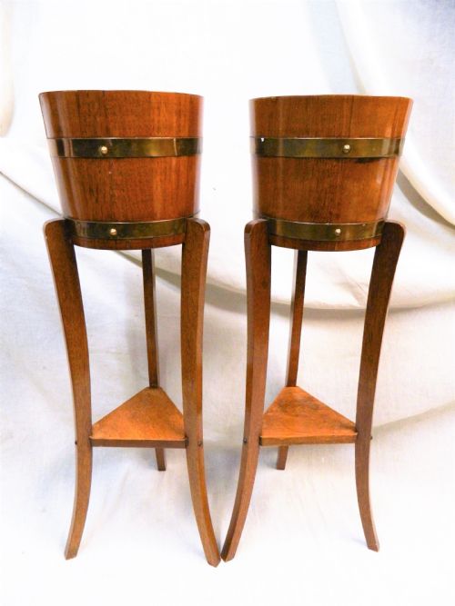 Pair of Jardinieres / Plant Stands