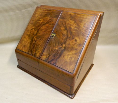 Walnut Stationery Box
