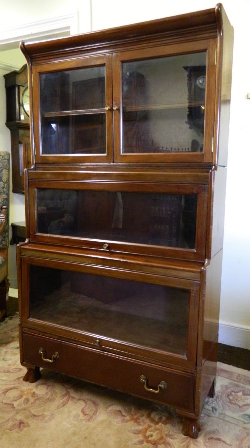 Mahogany Stacking Bookcase - Gunn