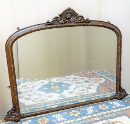 Large Overmantel Mirror