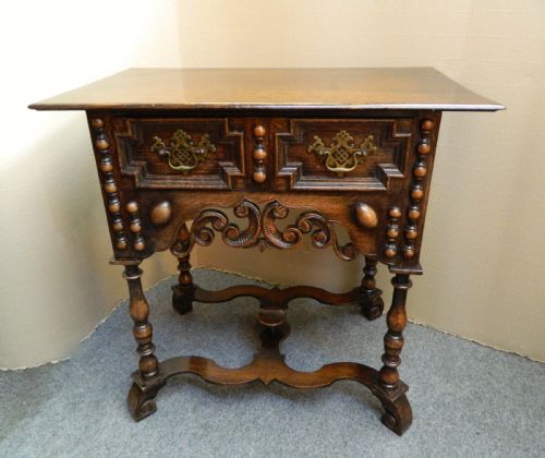 Oak Side Table / Lowboy
