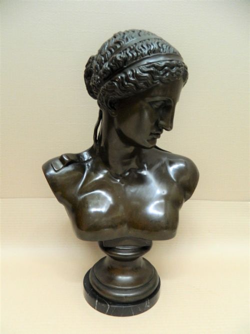 19th Century Bronze Bust