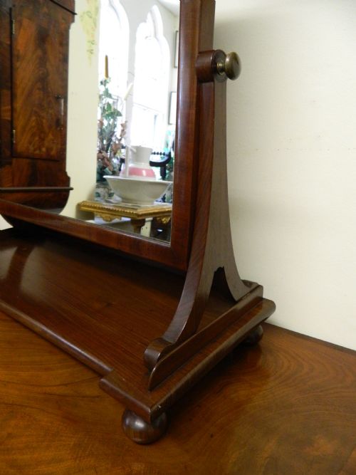 MAHOGANY TOILET MIRROR GILLOWS - ADDITIONAL PHOTO 4