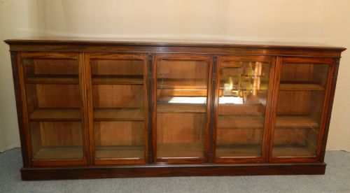 Large Mahogany Bookcase