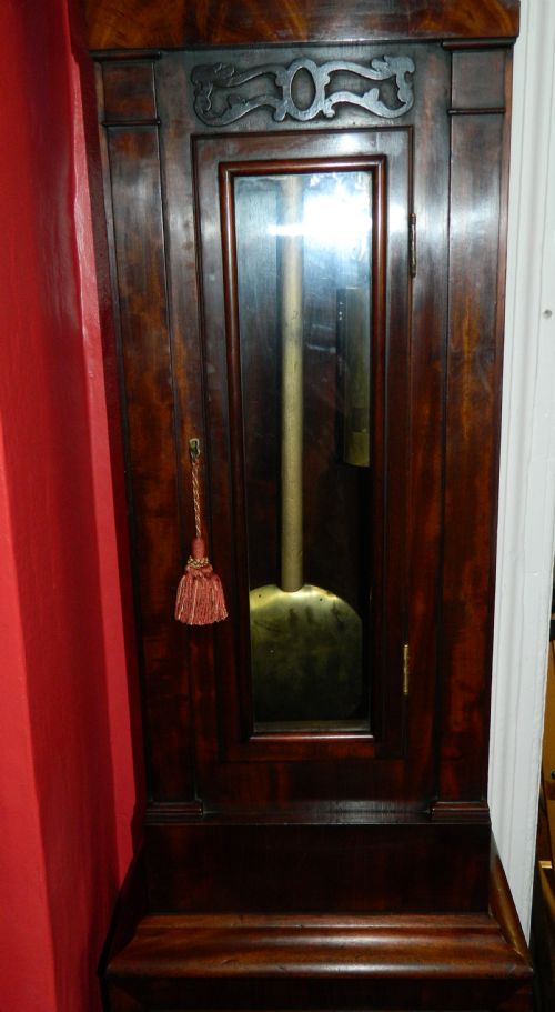 REGULATOR LONGCASE CLOCK AITCHISON OF GLASGOW - ADDITIONAL PHOTO 2