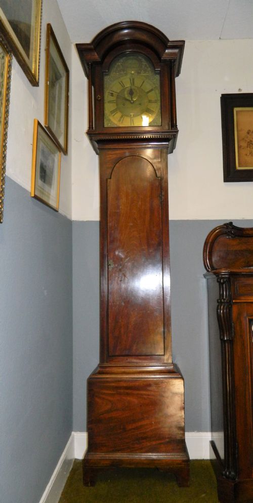 longcase grandfather clock stumbels totnes - CATEGORY: ANTIQUE CLOCKS - DATED 18TH CENTURY