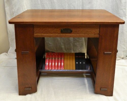 American Oak Arts & Crafts Desk