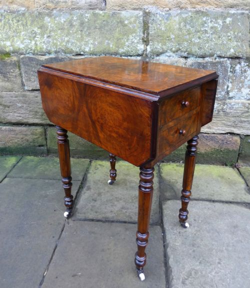 Walnut Pembroke Table / Work Table