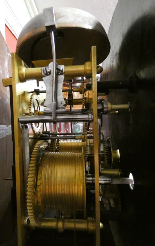 fig 1. Scottish drumhead domestic regulator clock