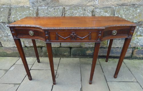Mahogany Serving Table / Hall Table