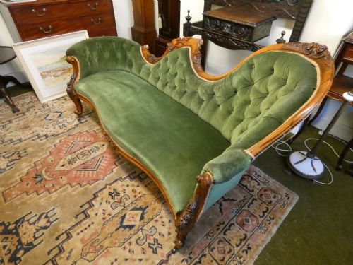 fig 2. Victorian chaise longue