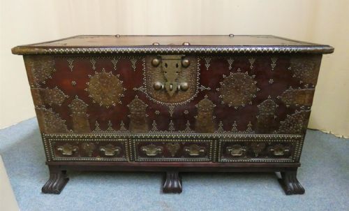 Very Large Shirazi  Dowry Chest