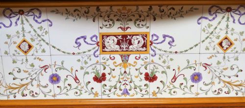 fig 3. Maple & Co satinwood bedroom suite