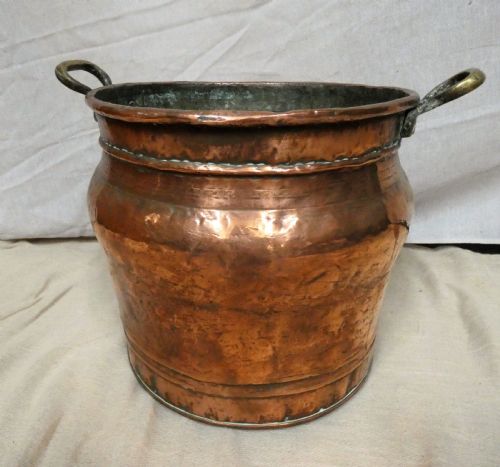 Copper Log Bin