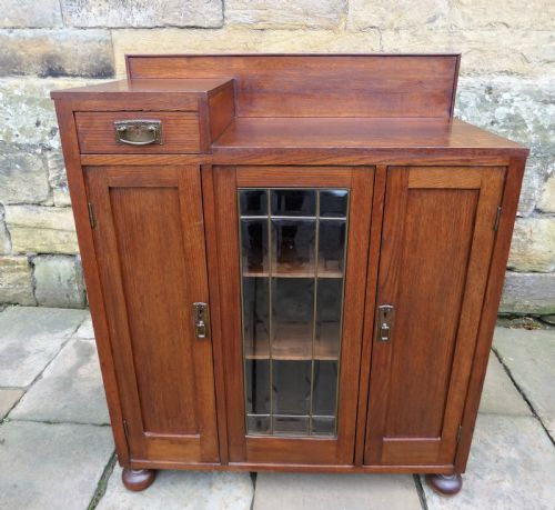 Arts & Crafts Oak Cupboard