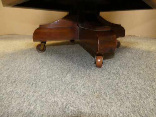 MAHOGANY REVOLVING BOOKCASE - ADDITIONAL PHOTO 5