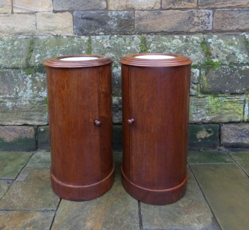 Pair of Mahogany Bedside Cabinets
