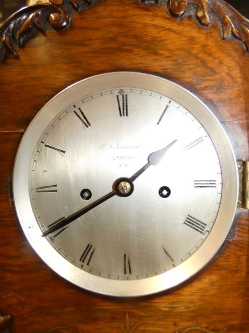 WILLIAM IV REPEATING BRACKET CLOCK - ADDITIONAL PHOTO 1