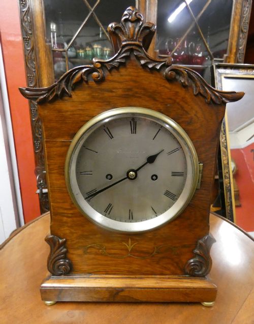 WILLIAM IV REPEATING BRACKET CLOCK - ADDITIONAL PHOTO 7