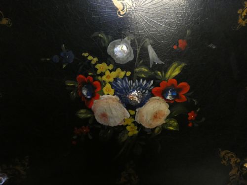 LARGE PAPIER MACHE TRAY - ADDITIONAL PHOTO 1
