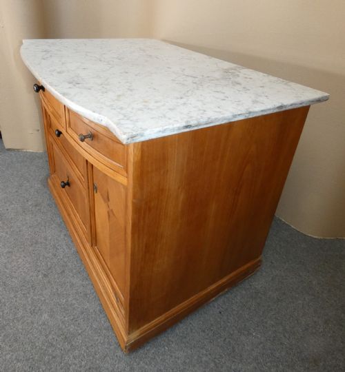 MARBLE TOP WASHSTAND CHEST - ADDITIONAL PHOTO 2
