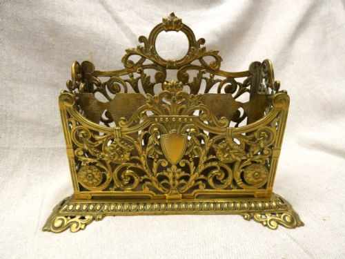 Brass Letter Rack - Towshend & Co