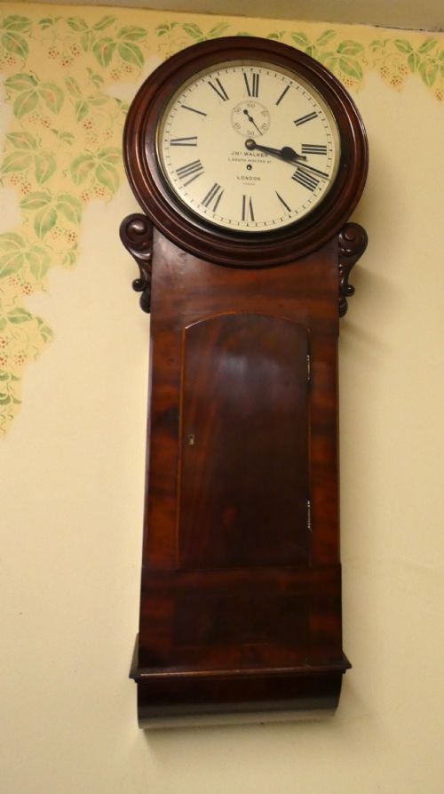 REGULATOR WALL CLOCK JOHN WALKER 1 SOUTH MOLTON STREET LONDON - ADDITIONAL PHOTO 6