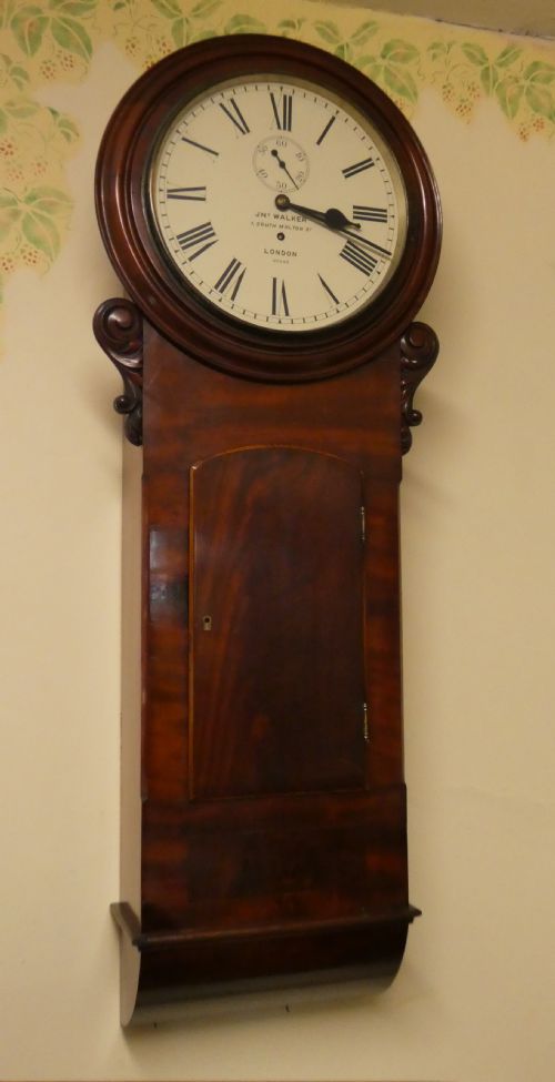 REGULATOR WALL CLOCK JOHN WALKER 1 SOUTH MOLTON STREET LONDON - ADDITIONAL PHOTO 7