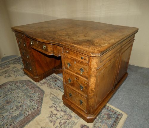 WALNUT PARTNERS DESK - ADDITIONAL PHOTO 2