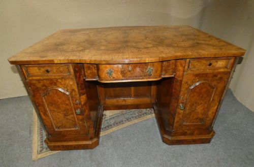 WALNUT PARTNERS DESK - ADDITIONAL PHOTO 4