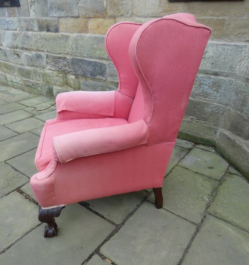 LARGE 19TH CENTURY ARMCHAIR - ADDITIONAL PHOTO 6