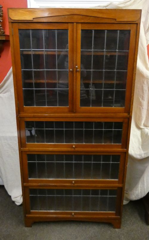 MAHOGANY STACKING BOOKCASE - ADDITIONAL PHOTO 1