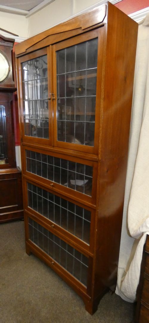 MAHOGANY STACKING BOOKCASE - ADDITIONAL PHOTO 4