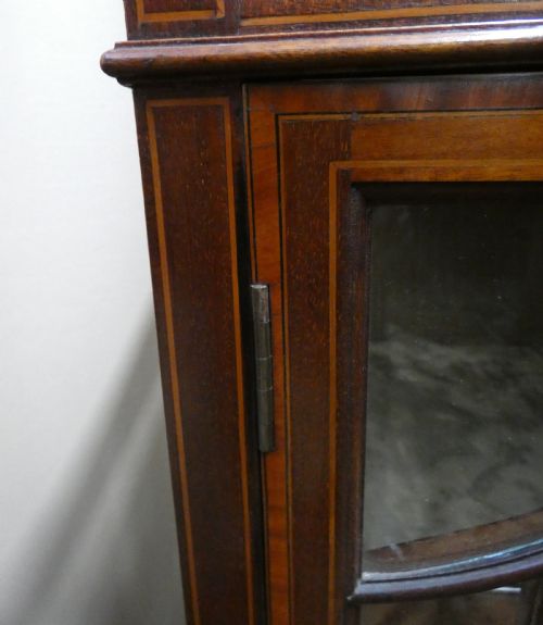 INLAID MAHOGANY BIJOUTERIE CABINET - ADDITIONAL PHOTO 5