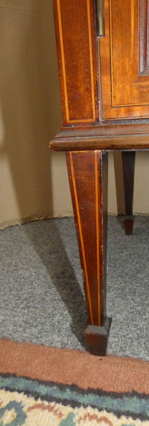 INLAID MAHOGANY BIJOUTERIE CABINET - ADDITIONAL PHOTO 6