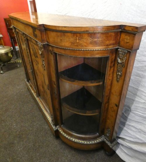 INLAID WALNUT CREDENZA - ADDITIONAL PHOTO 4