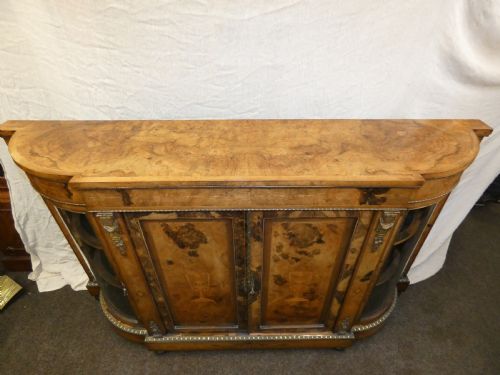 INLAID WALNUT CREDENZA - ADDITIONAL PHOTO 6