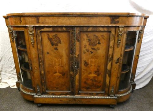 INLAID WALNUT CREDENZA - ADDITIONAL PHOTO 10