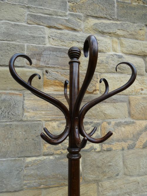 BENTWOOD REVOLVING HALL STAND BY THONET - ADDITIONAL PHOTO 2