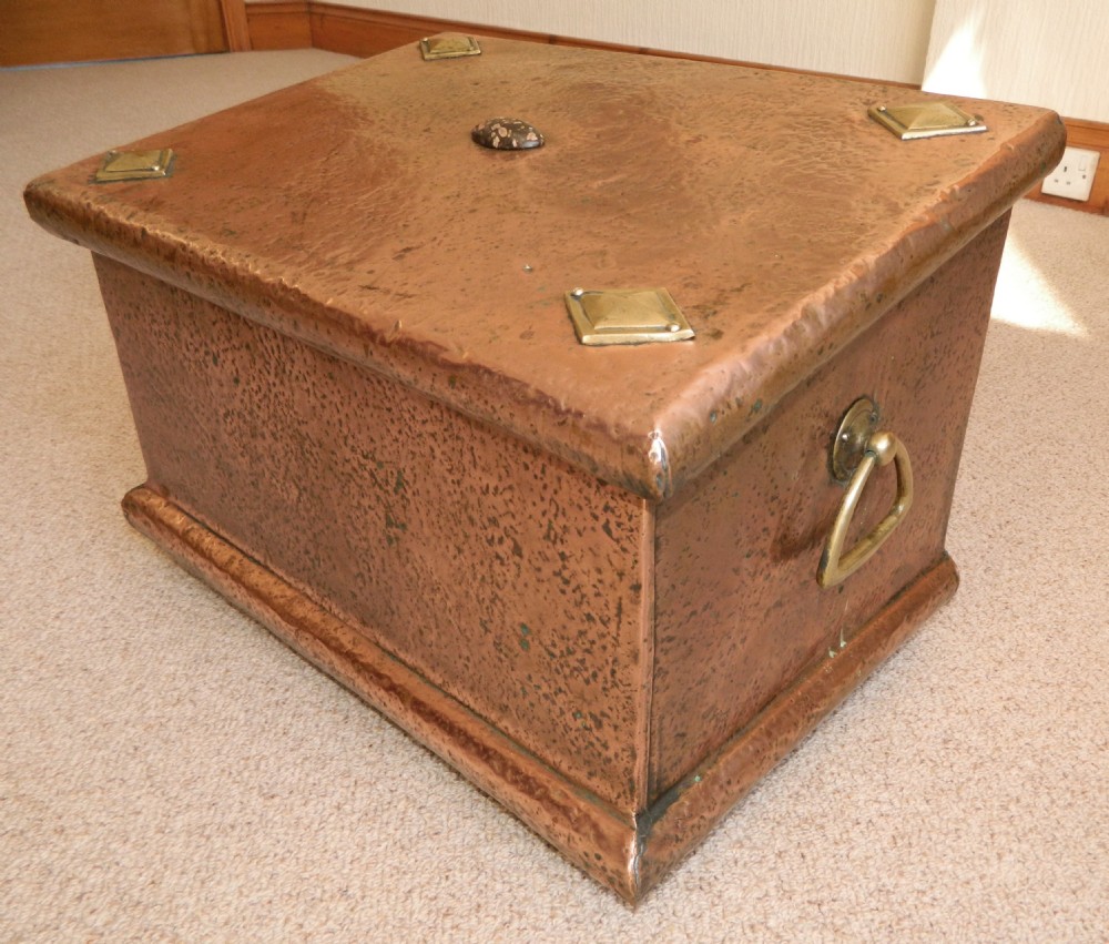 arts & crafts coal bin