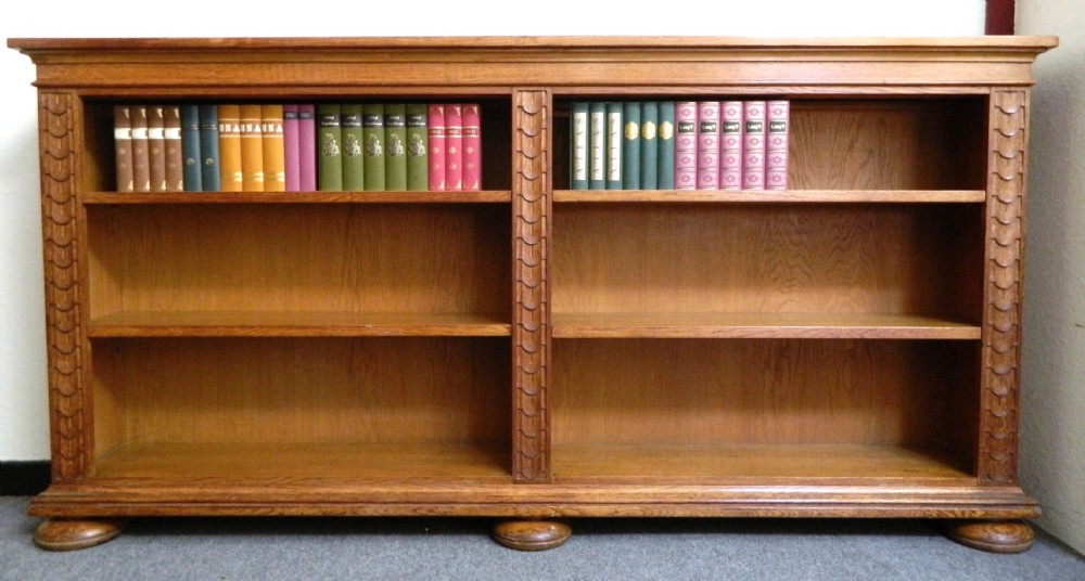 oak bookcase