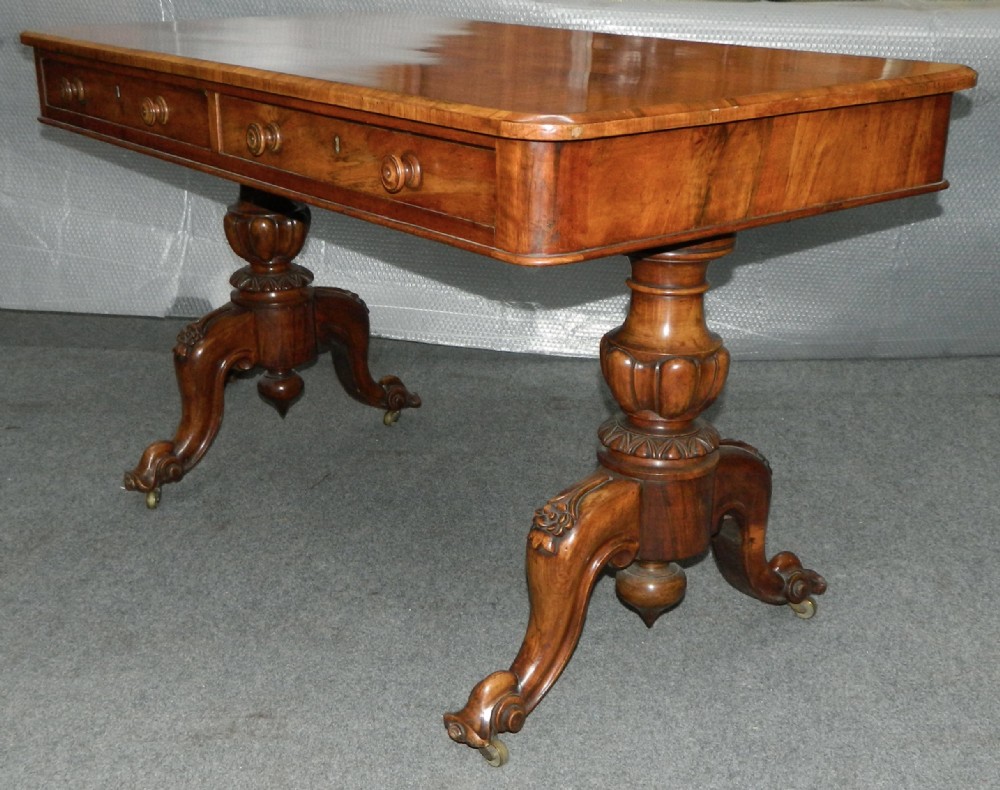 walnut library table