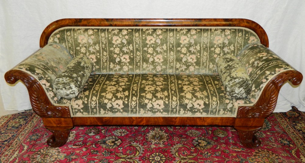 William iv mahogany sofa