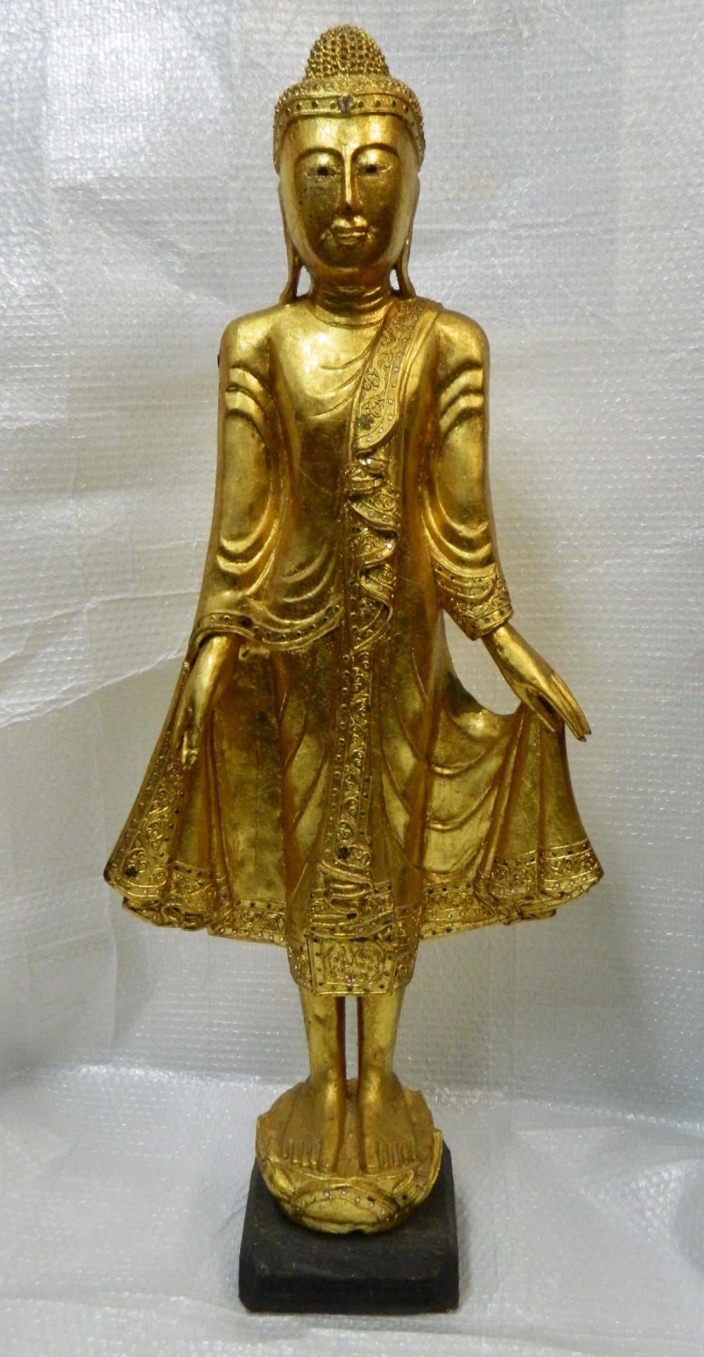 large standing Burmese Buddha