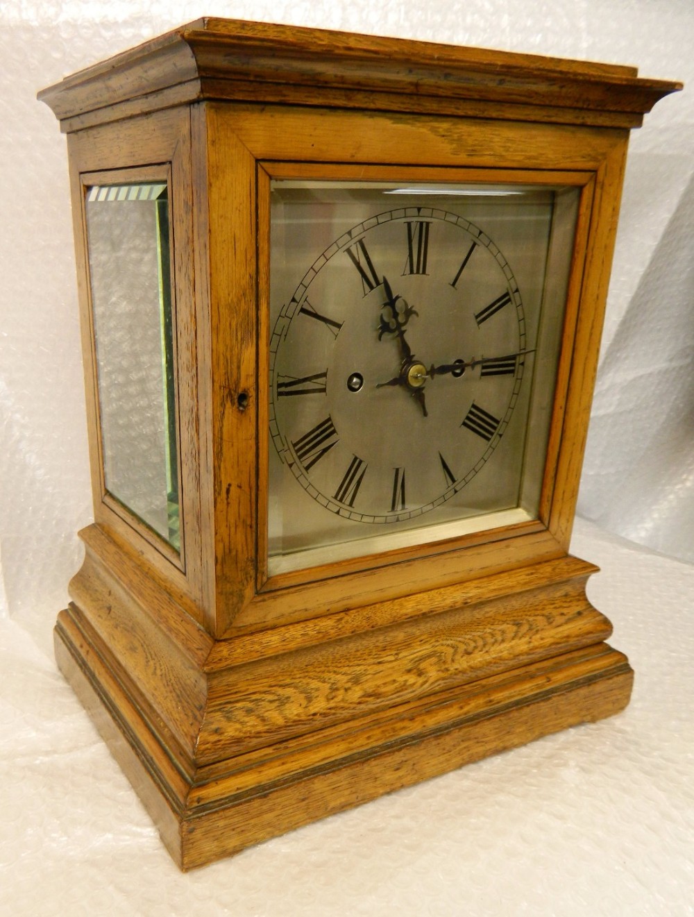 Winterhalder & Hofmeier four glass mantel clock