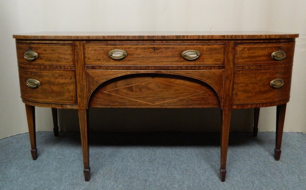 large Georgian mahogany sideboard