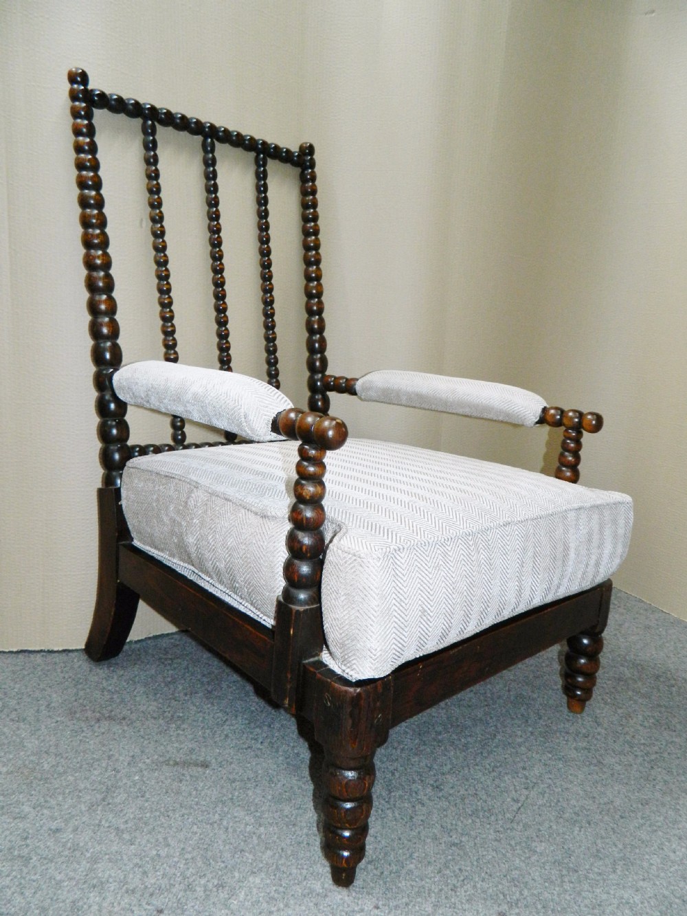 oak bobbin chair