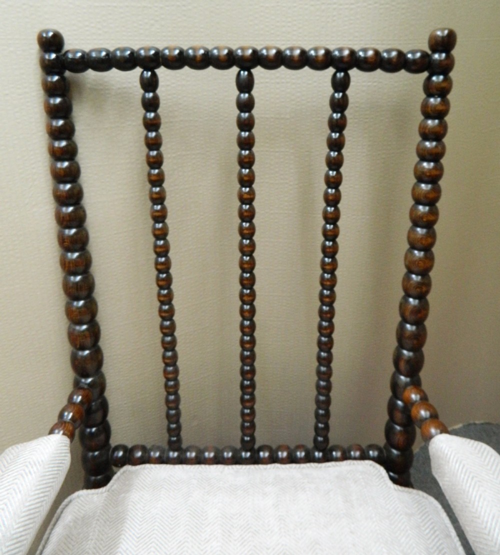 oak bobbin chair View III