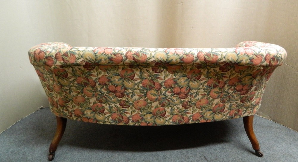 Victorian carved rosewood sofa View VII
