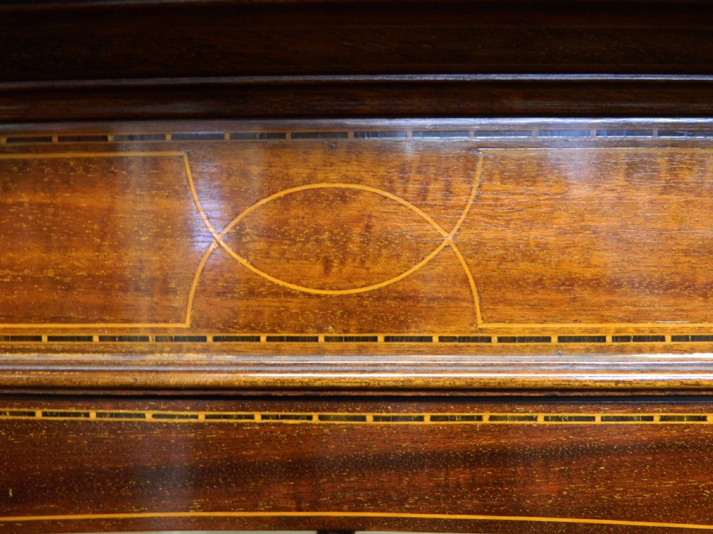 inlaid mahogany display cabinet View V